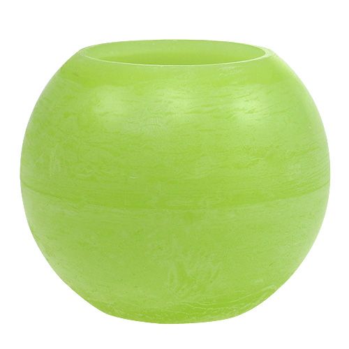 Floristik24 Lanterne vokskugle Ø20cm lysegrøn