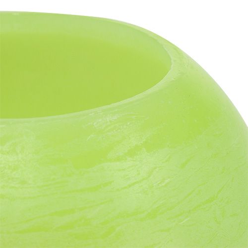 Floristik24 Lanterne vokskugle Ø20cm lysegrøn