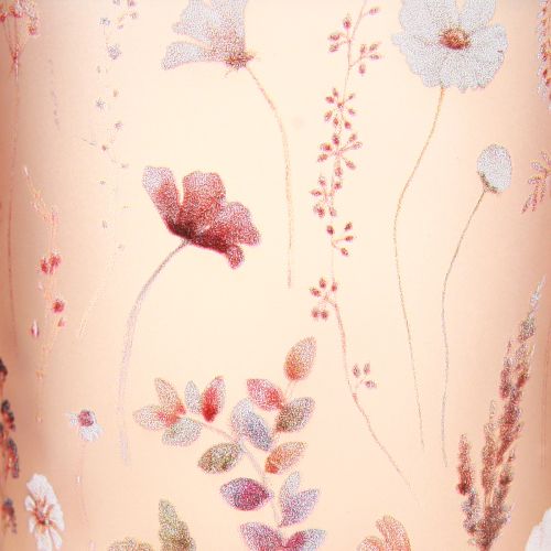 Artikel Elegant lysestage med et delikat blomsterdesign til harmonisk rumindretning, 8 cm, 4 stk.