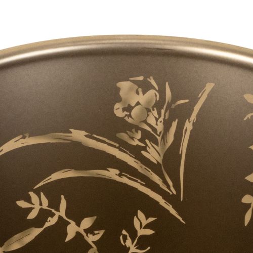 Artikel Glasfyrfadsstage, blomsterdesign til hyggelige stunder i hjemmet, 18 cm