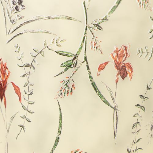 Artikel Dekorativ glaslanterne med blomstermotiv til atmosfæriske boligtilbehør, 8 cm, 4 stk.