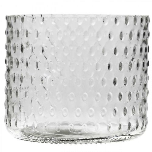 Artikel Lanterneglas, fyrfadsstageglas, lysglas Ø11,5cm H9,5cm