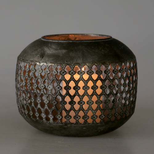 Floristik24 Lanterne Orient antik look Ø18cm H14cm