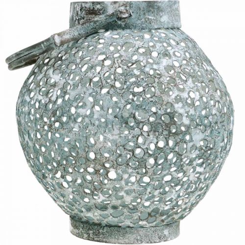 Artikel Metal lanterne, lanterne, lysestage antik look Ø15cm H22cm