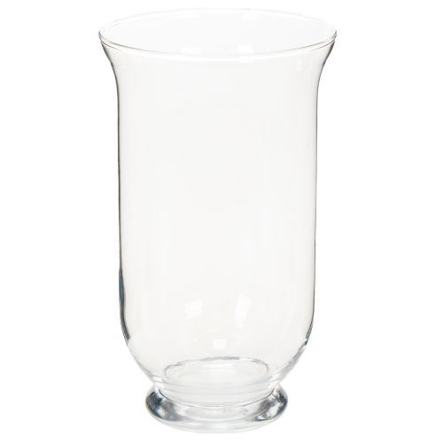 Floristik24 Glaslysestage/vase til stemningsfuld indretning med klassisk elegance, 25 cm