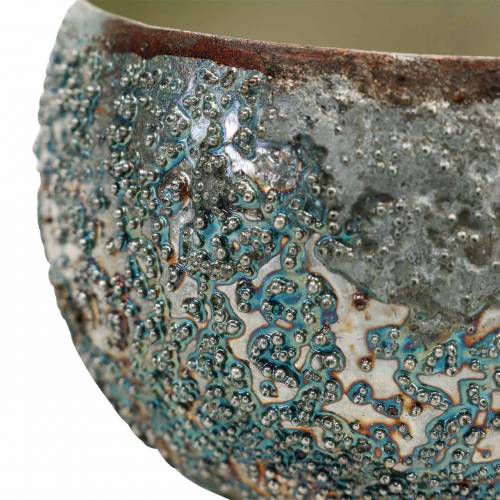 Floristik24 Lanterne metalfarvet Ø10cm H6,5cm