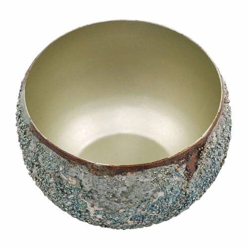 Floristik24 Lanterne metalfarvet Ø10cm H6,5cm