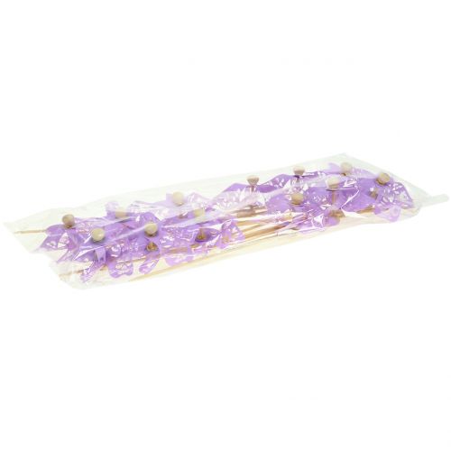 Floristik24 Vindmølle Mini Purple Ø9cm 12stk