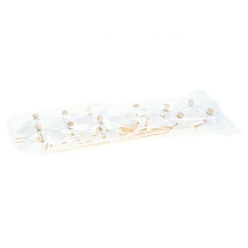 Floristik24 Vindmølle Mini Hvid Ø9cm 12stk