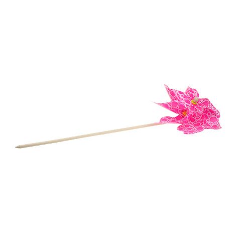 Floristik24 Vindmølle Ø42cm lyserød L110cm