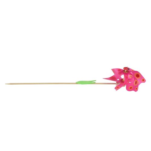 Floristik24 Pinwheel mariehøne på blomstervindmølle Ø8,5cm H28cm 6stk