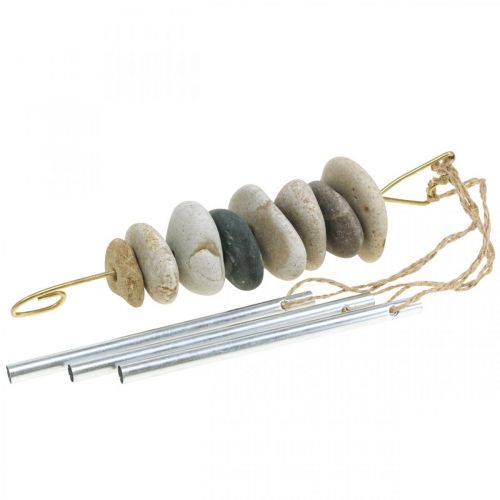 Artikel Wind Chime Hanger Chime Maritime med Sten H50cm