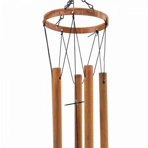 Floristik24 Vindklokke metal havefugl patina 22,5x82cm