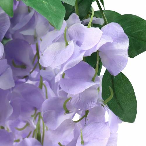 Floristik24 Garland wisteria lilla 175cm 2stk