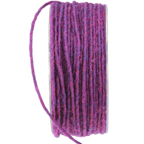 Artikel Uldsnor lilla 3mm 100m