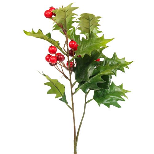 Holly Ilex kunstig bærgren kunstig plante 60cm