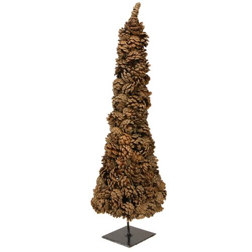 Floristik24 Juletræ med koglebord, kogletræ, naturligt, 16×60 cm