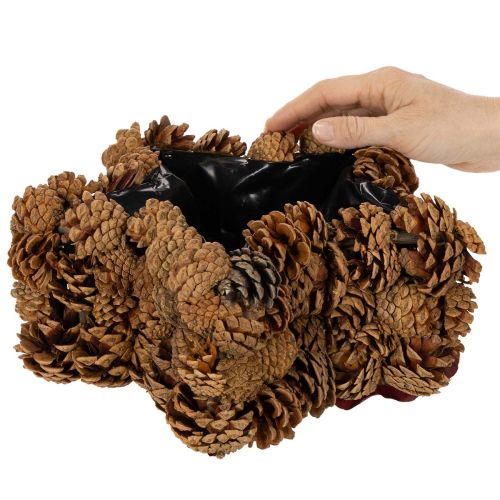 Koglepotte, stjerneformet, 30 cm | Floristik24.dk