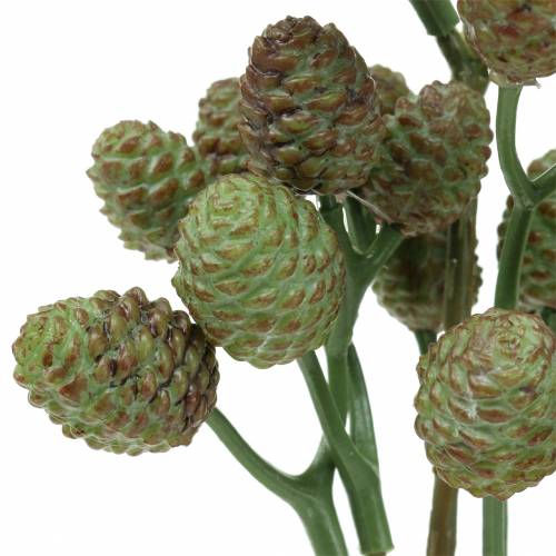 Artikel Cone Branch Green 33cm Kunstig plante som den ægte vare!