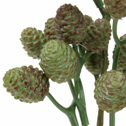 Floristik24 Cone Branch Green 33cm Kunstig plante som den ægte vare!