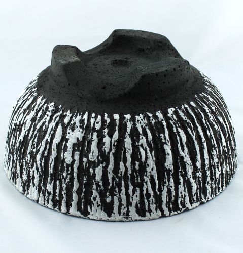 Floristik24 Cement skål rund Ø30cm bark