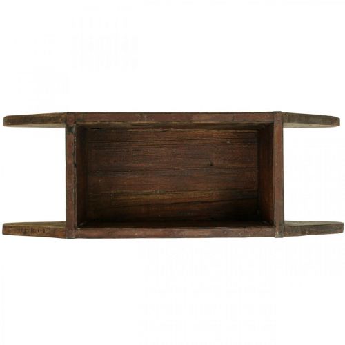 Artikel Vintage trækasse planter mursten form træ 42×14,5cm