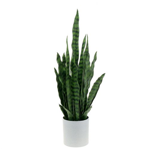 Sansevieria kunstig i potte H62cm