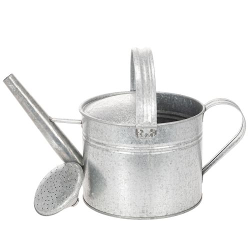 Vintage vandkande i zink, 27 cm - plantekasse til have og terrasse, metalblomsterpotte | Floristik24.dk
