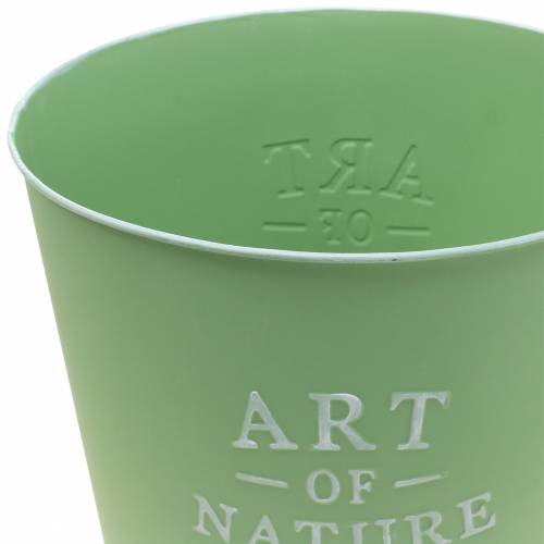 Artikel Urtepotte zink Art of Nature mintgrøn Ø17,5cm H15cm