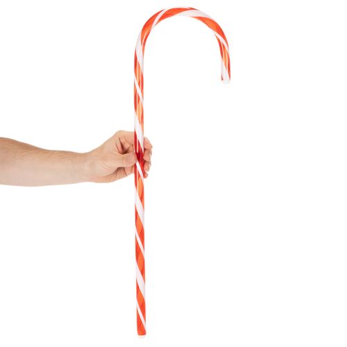 Kunstig slikkepind juledekoration 60 cm 3 stk. | Floristik24.dk