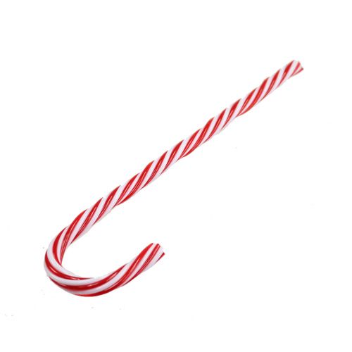 Floristik24 Candy cane rød hvid 30cm