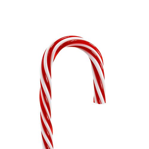 Floristik24 Candy cane rød hvid 30cm