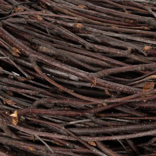 Artikel Klassisk dekorativ pilekrans til kreative arrangementer, 59 cm