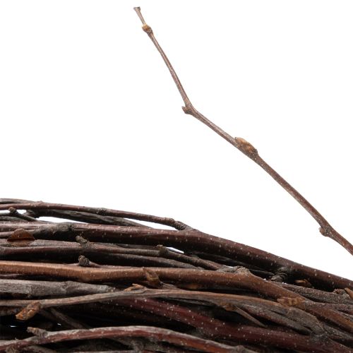 Artikel Klassisk dekorativ pilekrans til kreative arrangementer, 59 cm