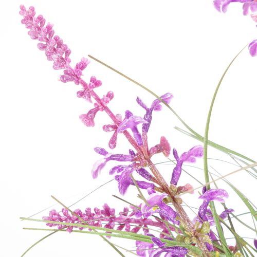 Artikel Dekorativt grønt med fine blomster til et stilfuldt rumdesign, 67 cm