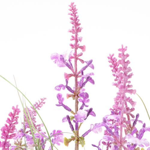 Artikel Dekorativt grønt med fine blomster til et stilfuldt rumdesign, 67 cm