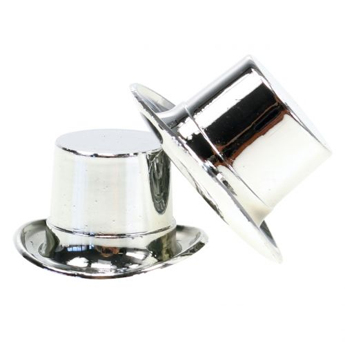 Artikel Cylinder mini sølv 12 stk