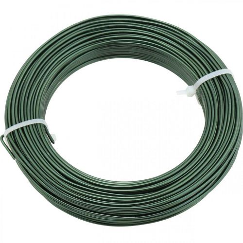 Artikel Alu Wire Ø2mm Grøn Benzin Rund 480g