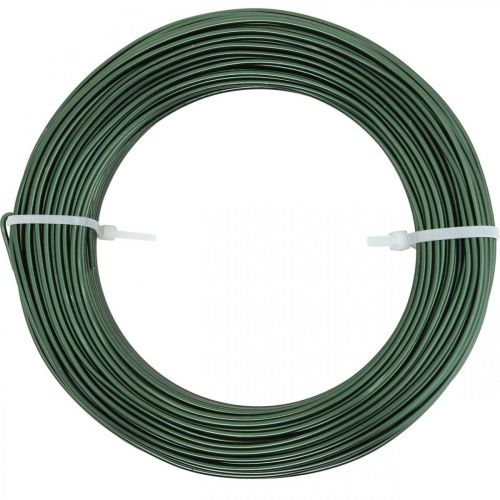 Artikel Alu Wire Ø2mm Grøn Benzin Rund 480g