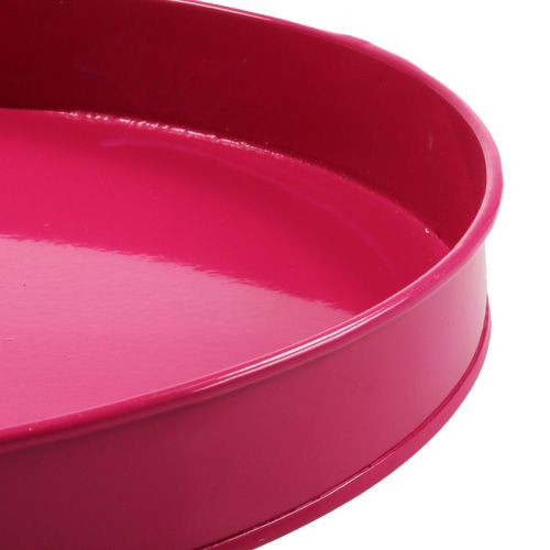 Floristik24 Underdele rund Ø23cm 5stk. lyserød