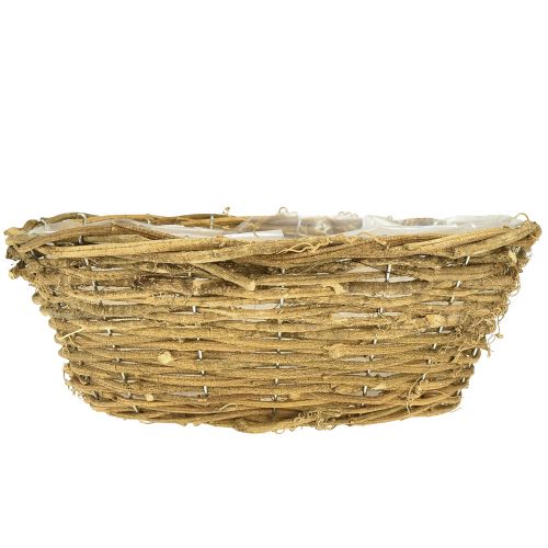 Artikel Blomsterskål naturlig dekorativ skål med vinstokke Ø31cm H11cm