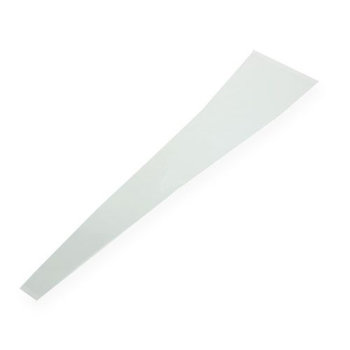 Floristik24 Blomsterpose blank gennemsigtig L60 B14cm - 3cm 50stk FORKERT VARE