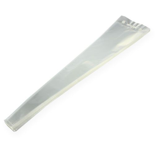 Floristik24 Blomsterpose blank gennemsigtig L60 B14cm - 3cm 50stk FORKERT VARE