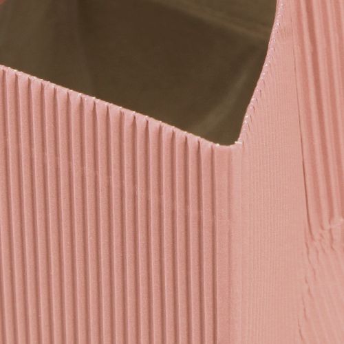 Floristik24 Blomsterpotte blomsterpose pink laks 12cmx12cm 6 stk