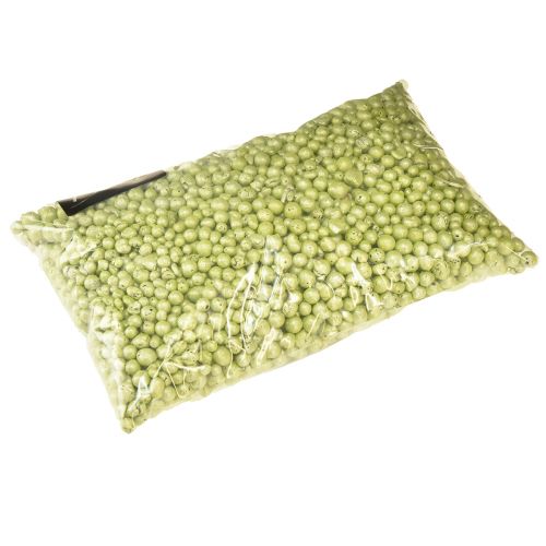 Artikel Strålende dekorative perler 4mm - 8mm grøn 1l