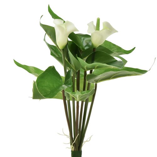 Artikel Calla Lily Kalla Kunstige Blomster Hvide Eksotiske Blomster 34cm