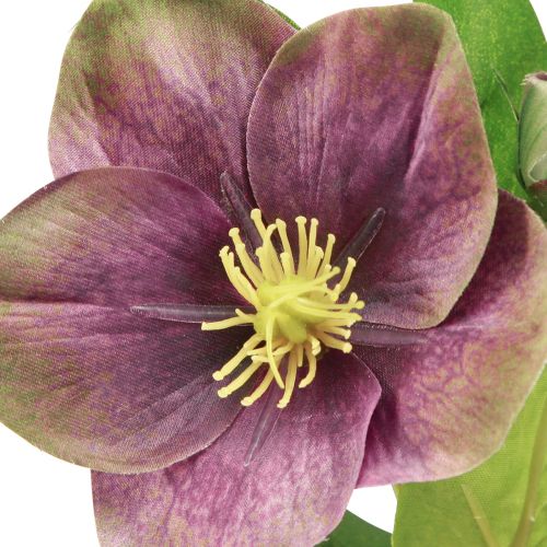 Artikel Juleroser Kunstig Snerose Lilla Blossom L35cm 6 stk