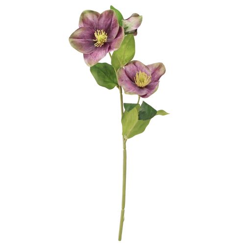 Artikel Juleroser Kunstig Snerose Lilla Blossom L35cm 6 stk