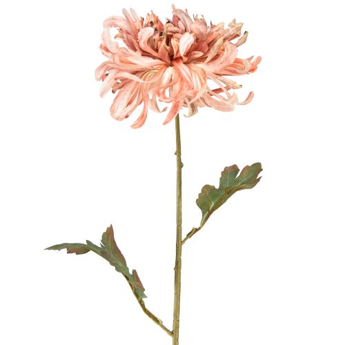 Floristik24 Krysantemum Pink Laks Kunstig Ø13cm L72cm 2stk