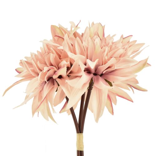 Artikel Dahlia kunstige blomster pink blomst Ø15cm L28cm 3 stk